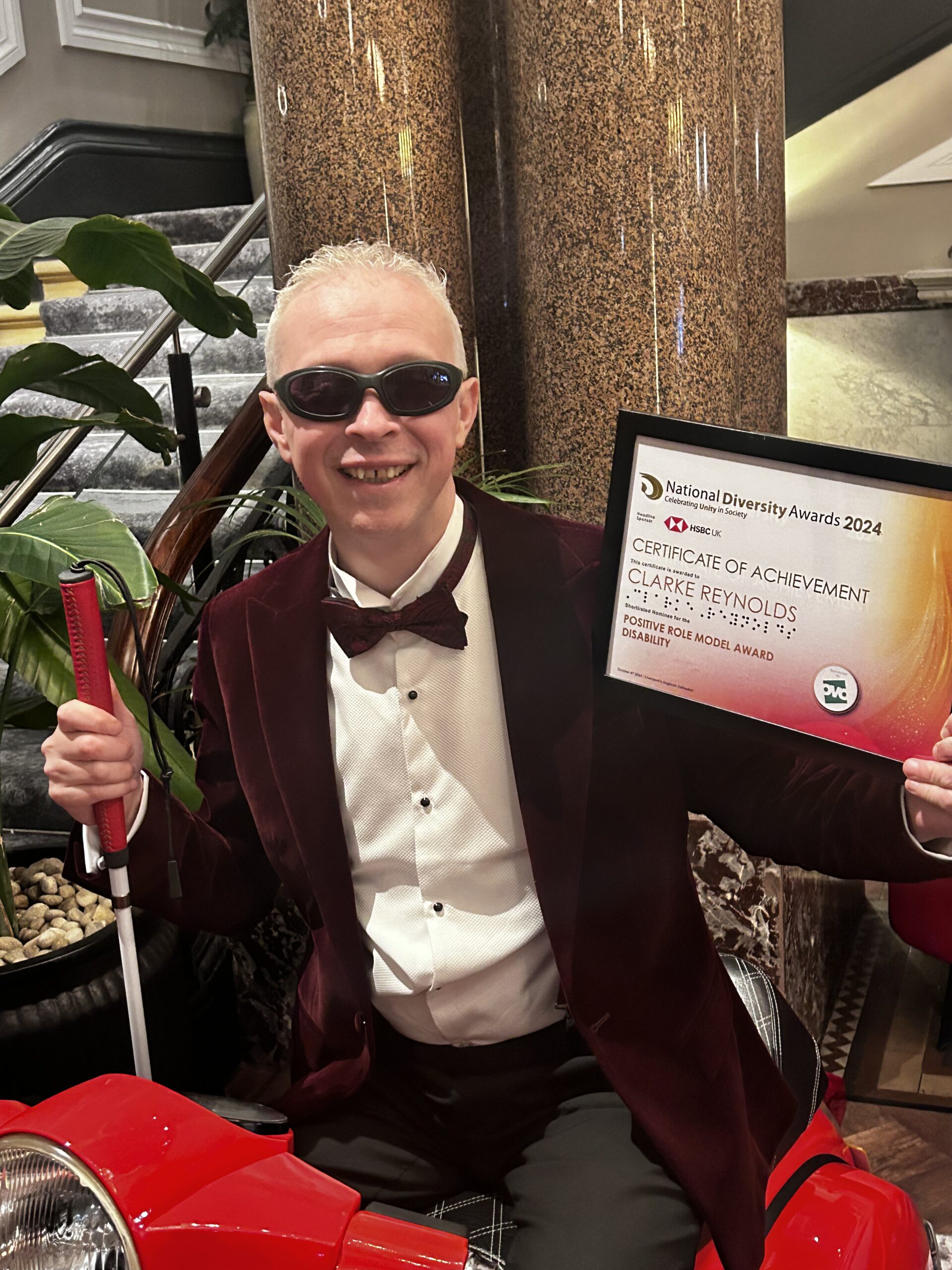 Mr Dot certificate of achievement