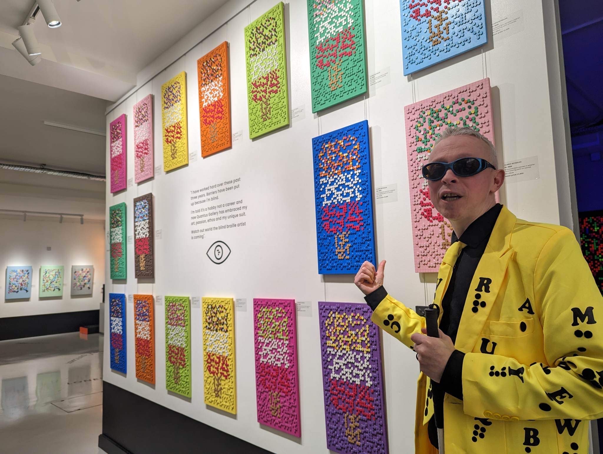 Mr Dot art exhibition