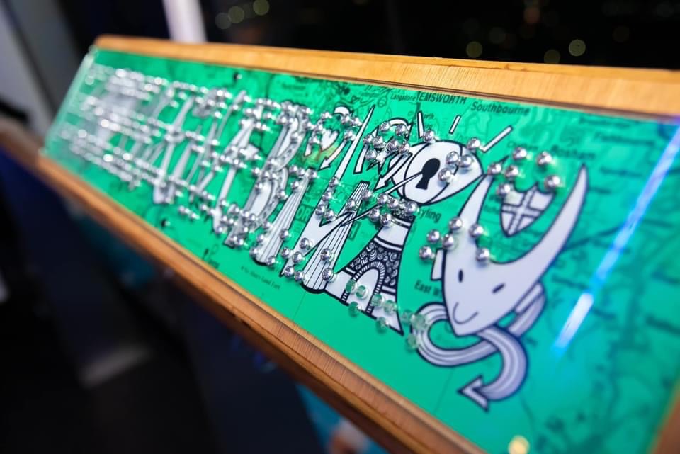 The Highest Braille in the UK Artwork